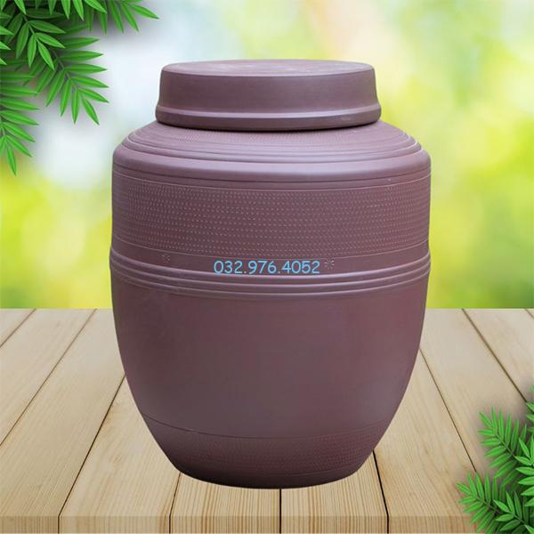 Chụm Đựng Gạo Trơn Không Hoa Văn