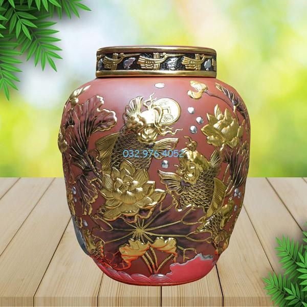 Chum Ngâm Rượu Dát Vàng