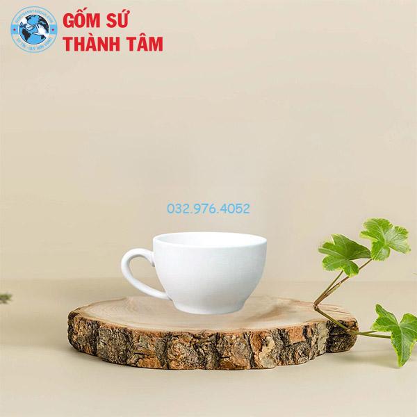 Cốc Sứ Trắng Không Nắp 200ML