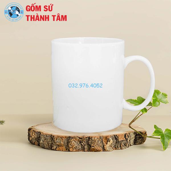 Cốc Sứ Trắng Không Nắp 350 – 400ML