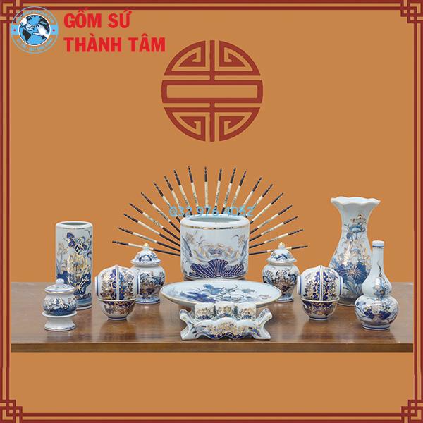 Đồ thờ vẽ vàng tổng thể rồng treo tường