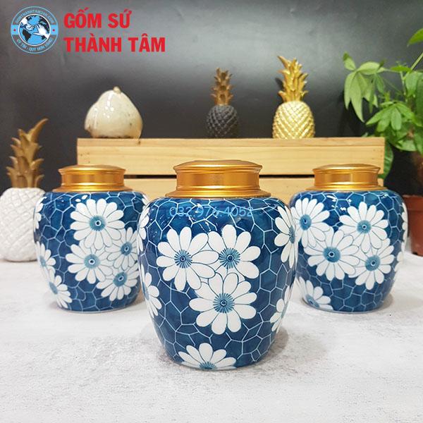 Hộp Đựng Chè Dạng Bầu Không Chân Hộp Đựng Chè Dạng Bầu Không Chân