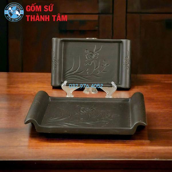 Các loại khay đựng ấm trà phổ biến