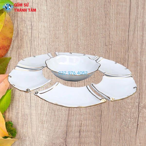 Khay Đựng Đồ Ăn Kiểu Cách | Khay Cuốn Thư
