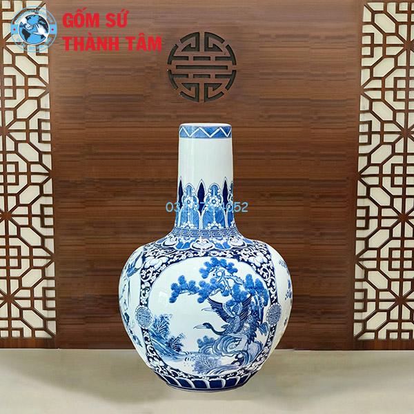 Lục Bình Củ Tỏi Tứ Qúy Trơn