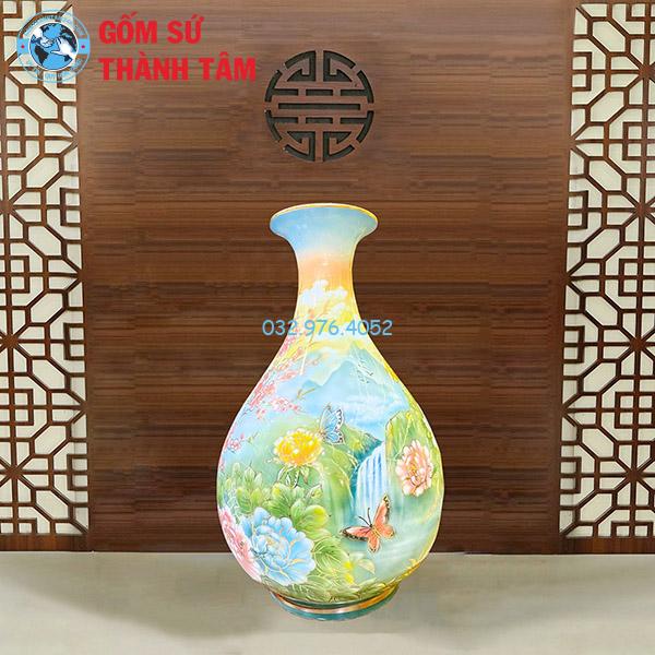Lục Bình Tỳ Bà Chim Công 3D