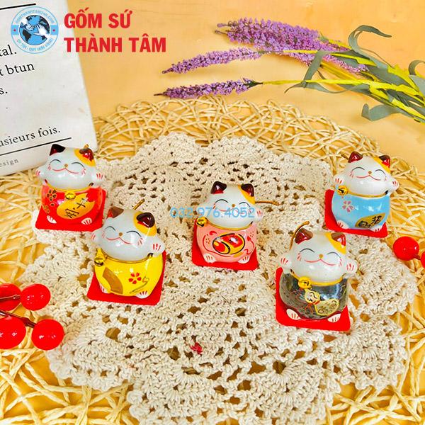 Mèo Thần Tài Mini Mẫu 1