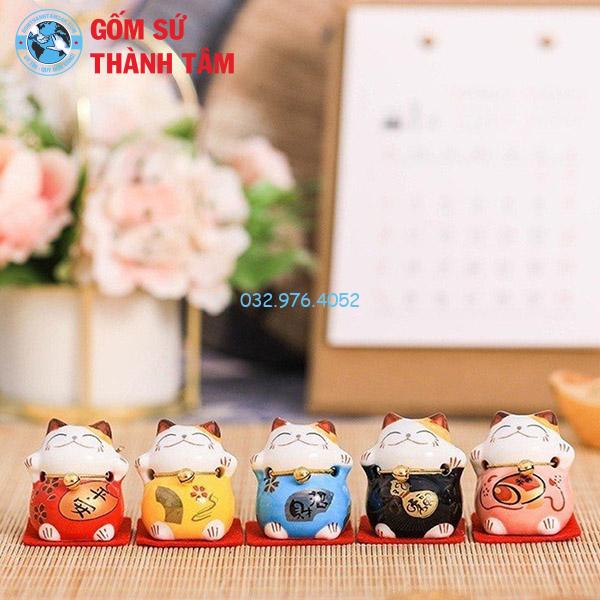 Mèo Thần Tài Mini Mẫu 1