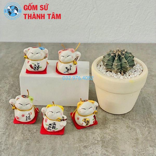 Mèo Thần Tài Mini Mẫu 3