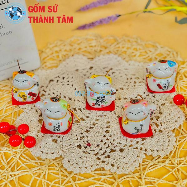 Mèo Thần Tài Mini Mẫu 3