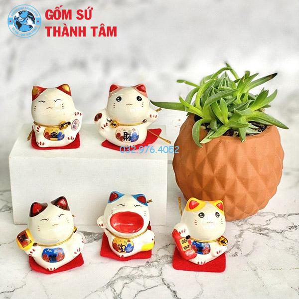 Mèo Thần Tài Mini Mẫu 4