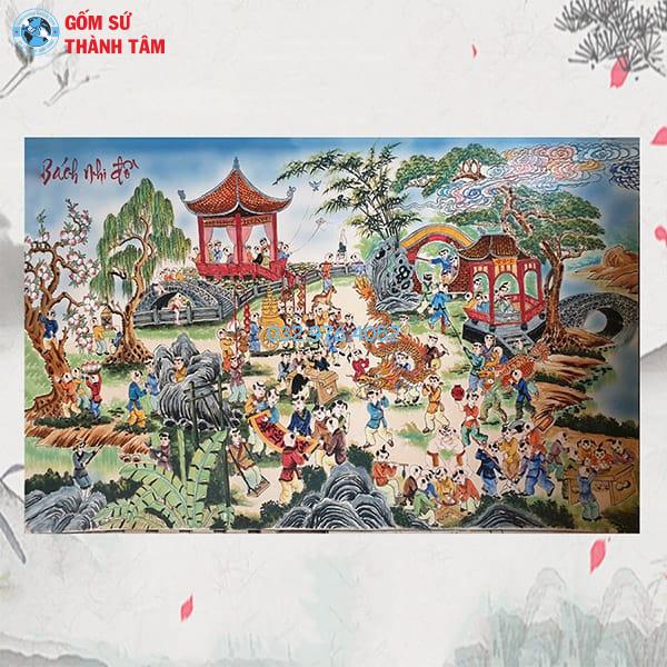 tranh gom ve tron op tuong chu de khac 1