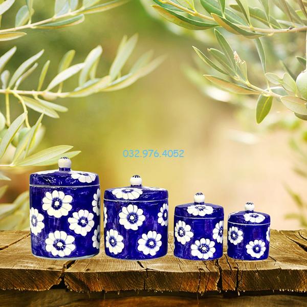 Vại Muối Dưa Cà Hoa