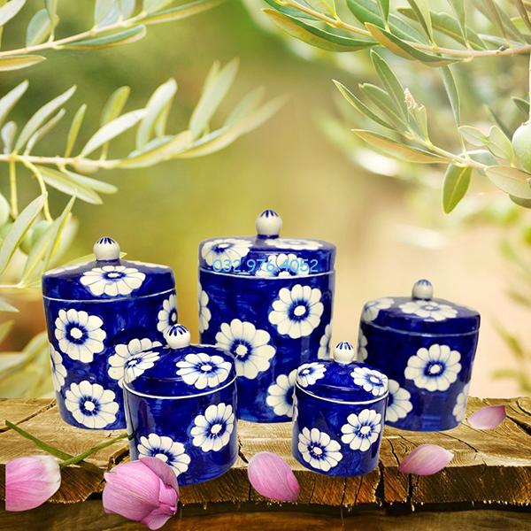 Vại Muối Dưa Cà Hoa