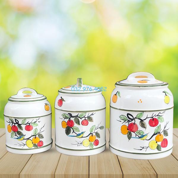 Vại Muối Dưa Cà Nắp Cao