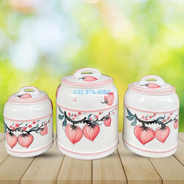 Vại Muối Dưa Cà Nắp Cao