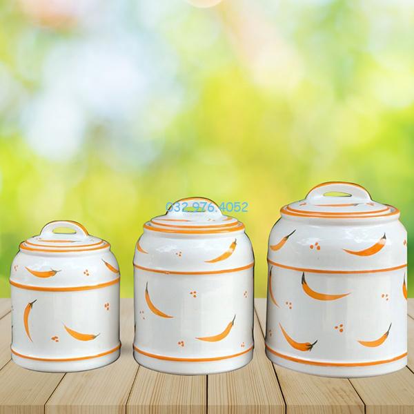 Vại Muối Dưa Cà Nắp Cao