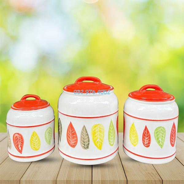 Vại Muối Dưa Cà Nắp Cao