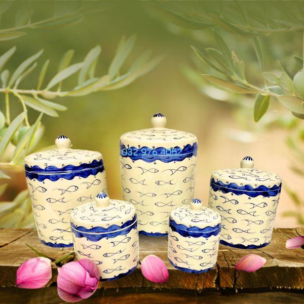 Vại Muối Dưa Cà Hình Cá Đàn