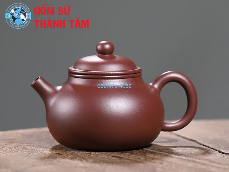 Dáng ấm tử sa Dung Thiên