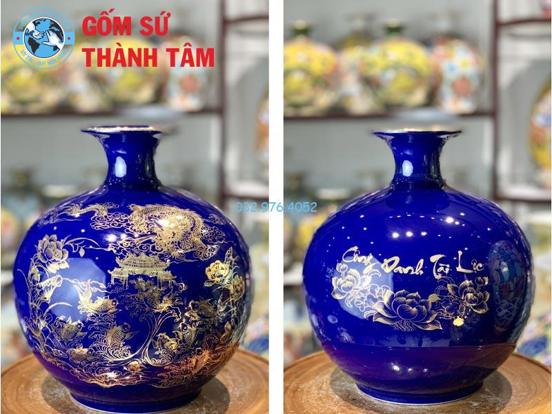 Bình hút tài lộc màu xanh mang đến nhiều ý nghĩa cho gia chủ