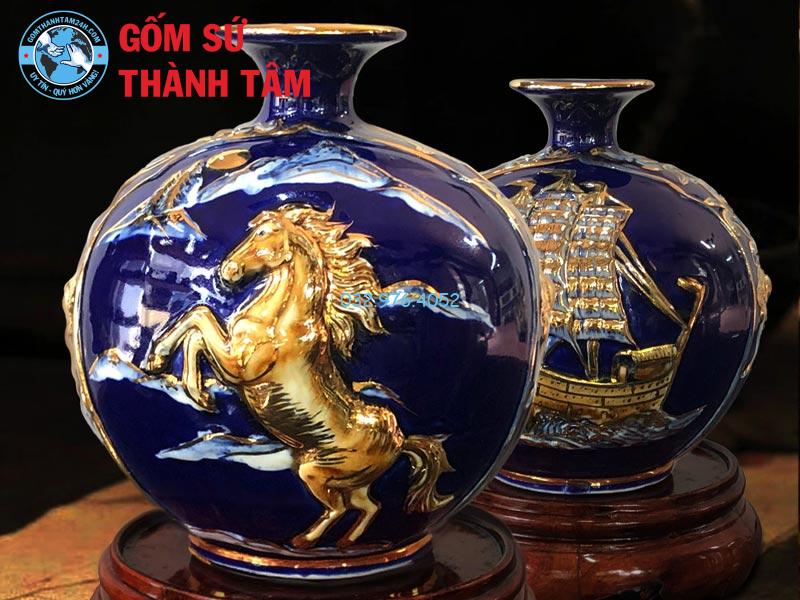 Bình hút lộc được thiết kế tinh xảo, đa dạng về kiểu dáng và họa tiết