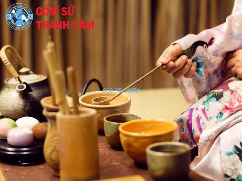 Trà đạo Nhật cần rất nhiều dụng cụ khác nhau