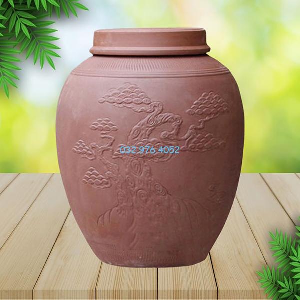 Chum Sành Cổ Khắc Tùng