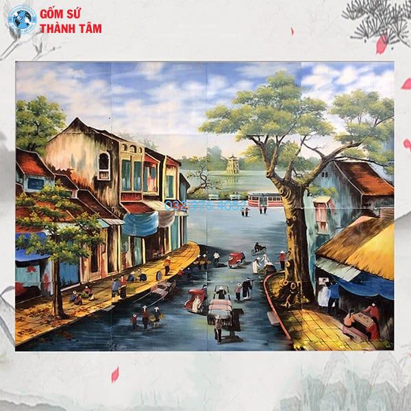 Tranh Gốm Vẽ Trơn Ốp Tường | Chủ Đề Khác
