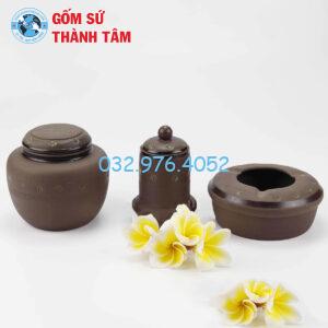 Mua phu kien am chen hop che ong tam gat tan gom Bat Trang gia re