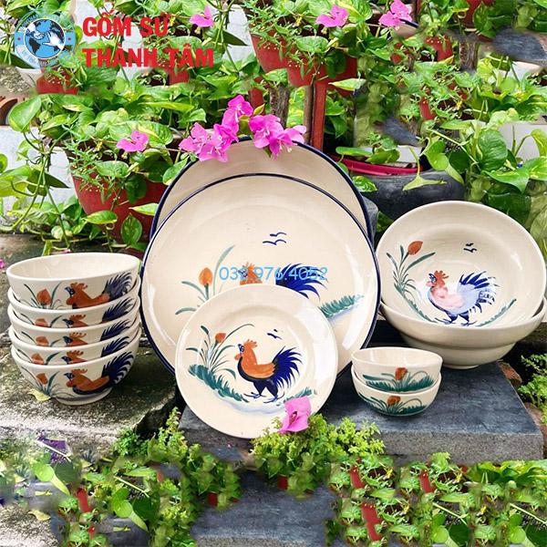 Bát đĩa giả cổ Nam Bộ