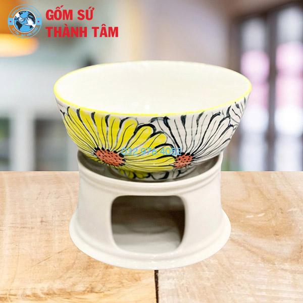 Bát hầm nóng thức ăn mẫu tròn đa dạng