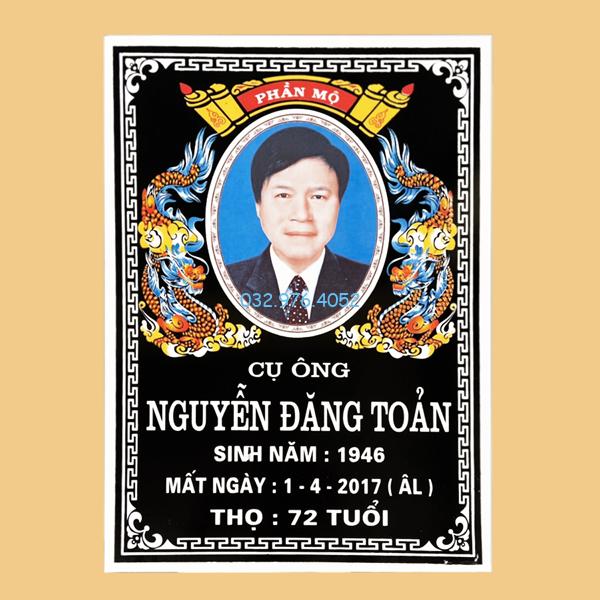 Bia Mộ Có Ảnh Và Chữ
