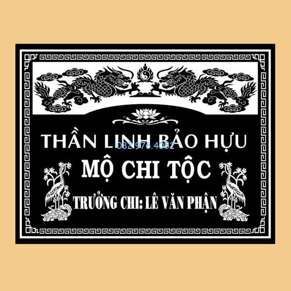 Bia Mộ Hình Chữ Nhật