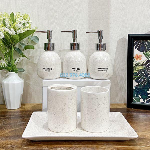 Bình đựng sữa tắm dáng tròn