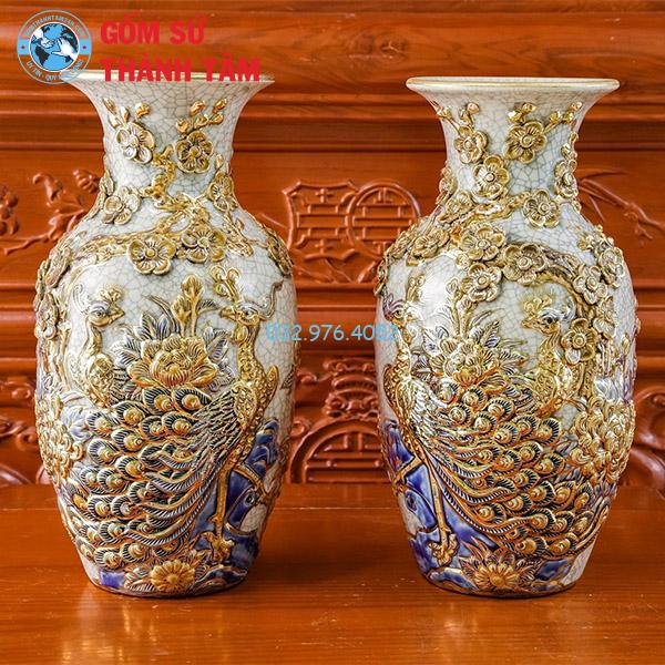 Bình Hoa Bàn Thờ Bản Mệnh Rồng