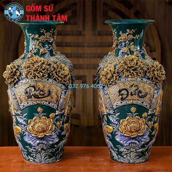 Bình Hoa Bàn Thờ Bản Mệnh Sen