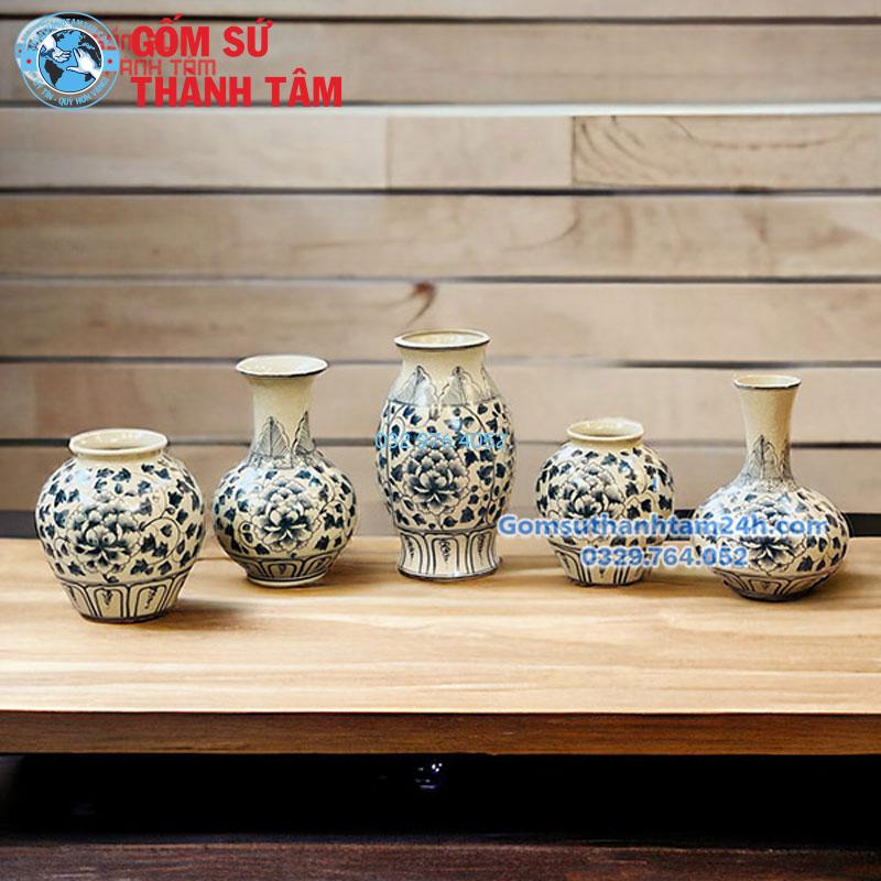 Lọ lục bình gốm sứ