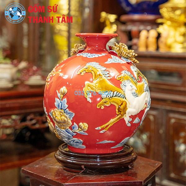 Bình hút lộc mã đáo thành công
