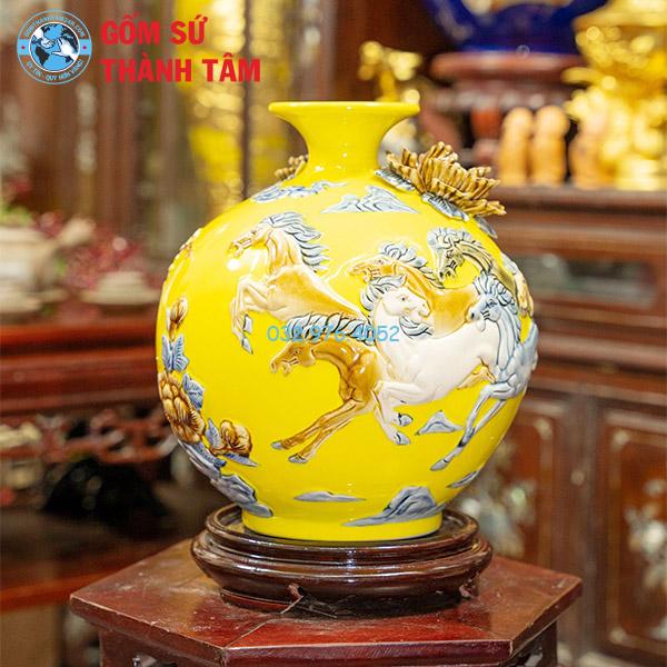 Bình hút lộc mã đáo thành công