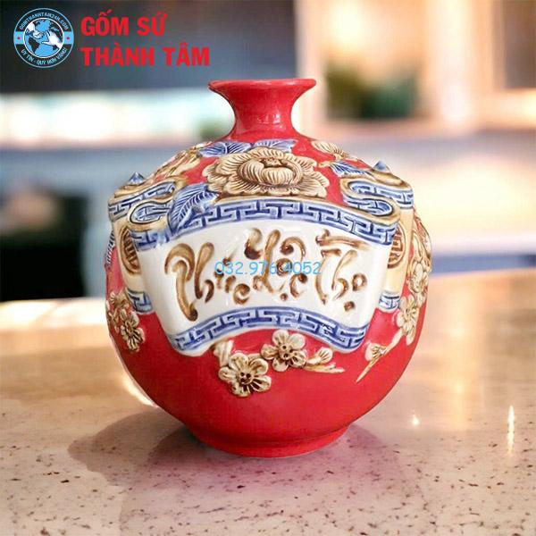 Bình hút lộc phúc lộc thọ