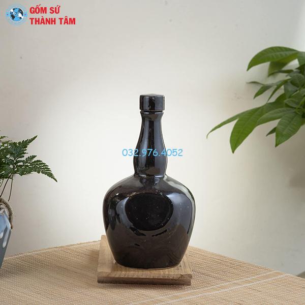 Bình rượu chivas nâu bóng