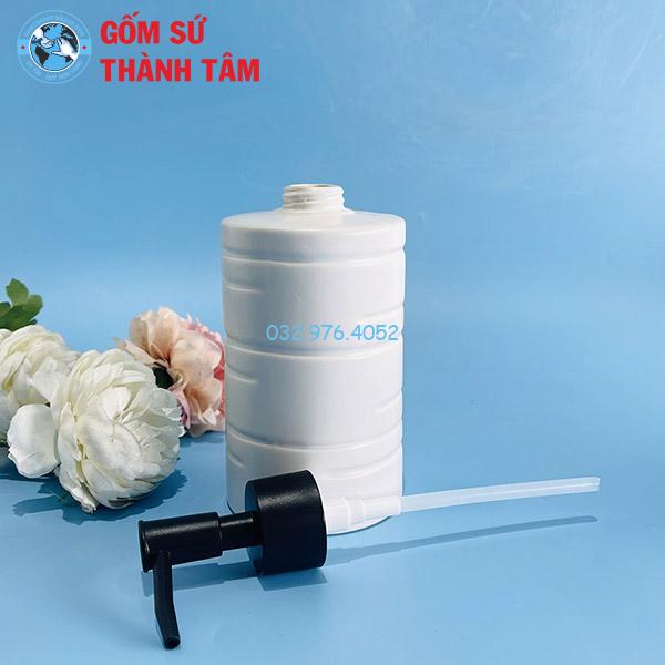 Bình xịt phòng tắm men dáng trụ cao