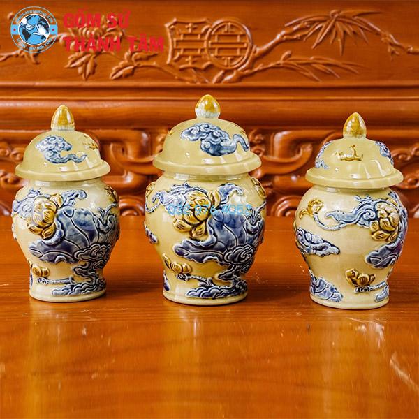 Bộ Chóe Bát Tràng Bản Mệnh Rồng