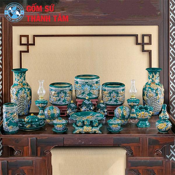Bộ Đồ Thờ Lộc Phát Bản Mệnh Rồng