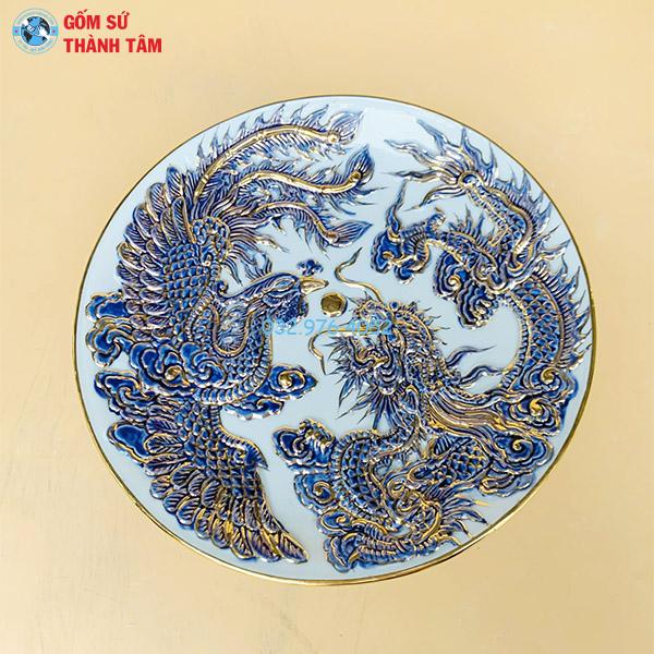 Bộ đồ thờ vẽ vàng mâm bồng