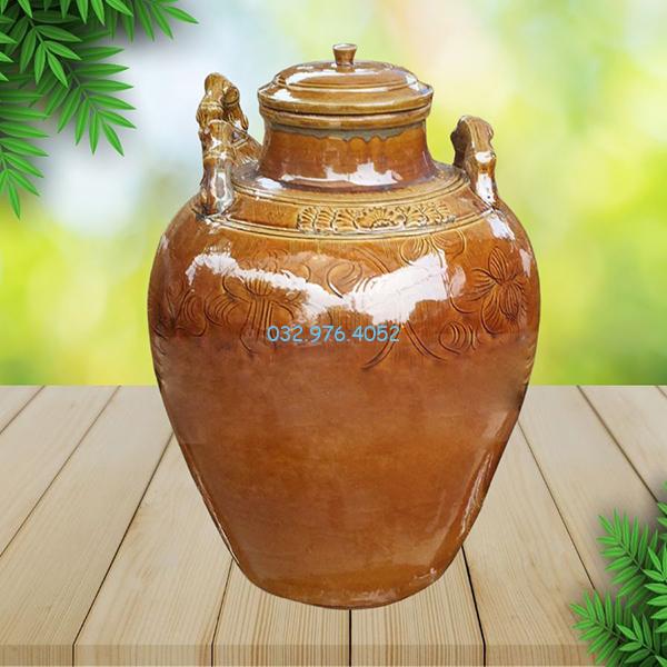 Chum Sành Cổ Trơn Bóng Có Tai