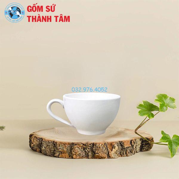 Cốc Sứ Trắng Không Nắp 200ML
