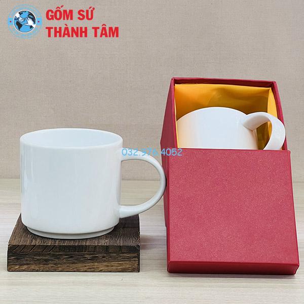 Cốc Sứ Trắng Không Nắp 250 – 300ML