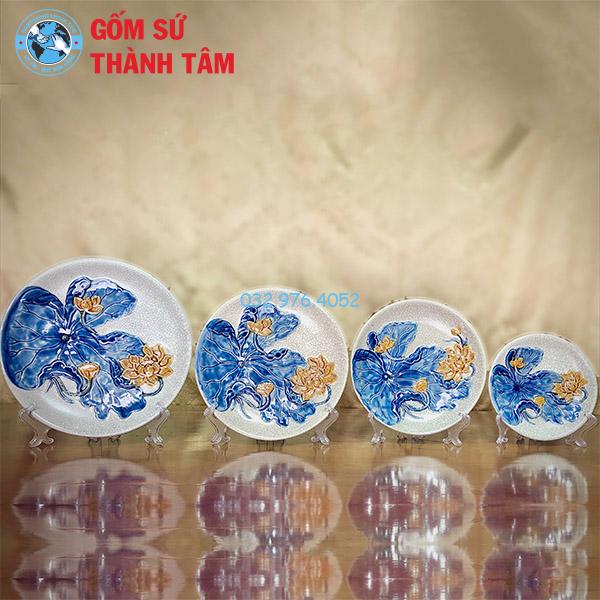 Đồ thờ men rạn rời sen mâm bồng